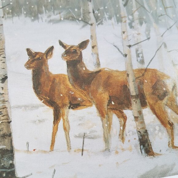 Les Kouba First Snow SIGNED Print 11X14" Elk Limited Edition Original Folder - Picture 8 of 16